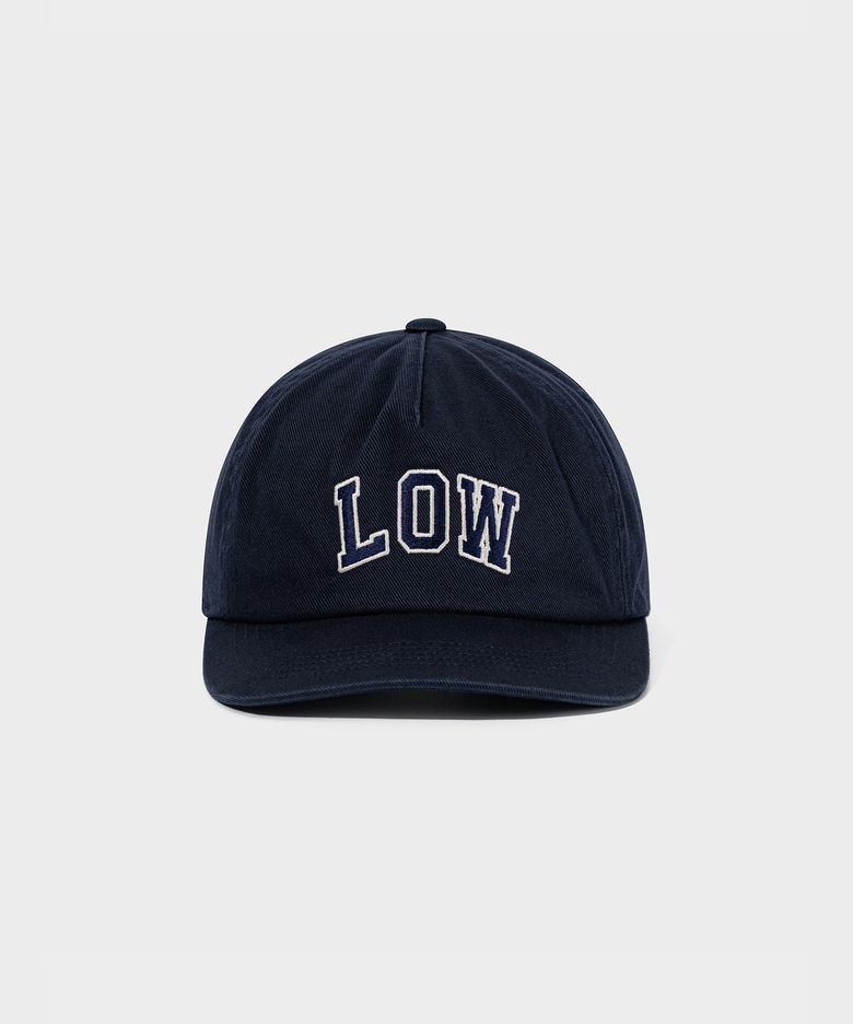 LOW WASHED BALL CAP_NAVY [LC267HA06NV]