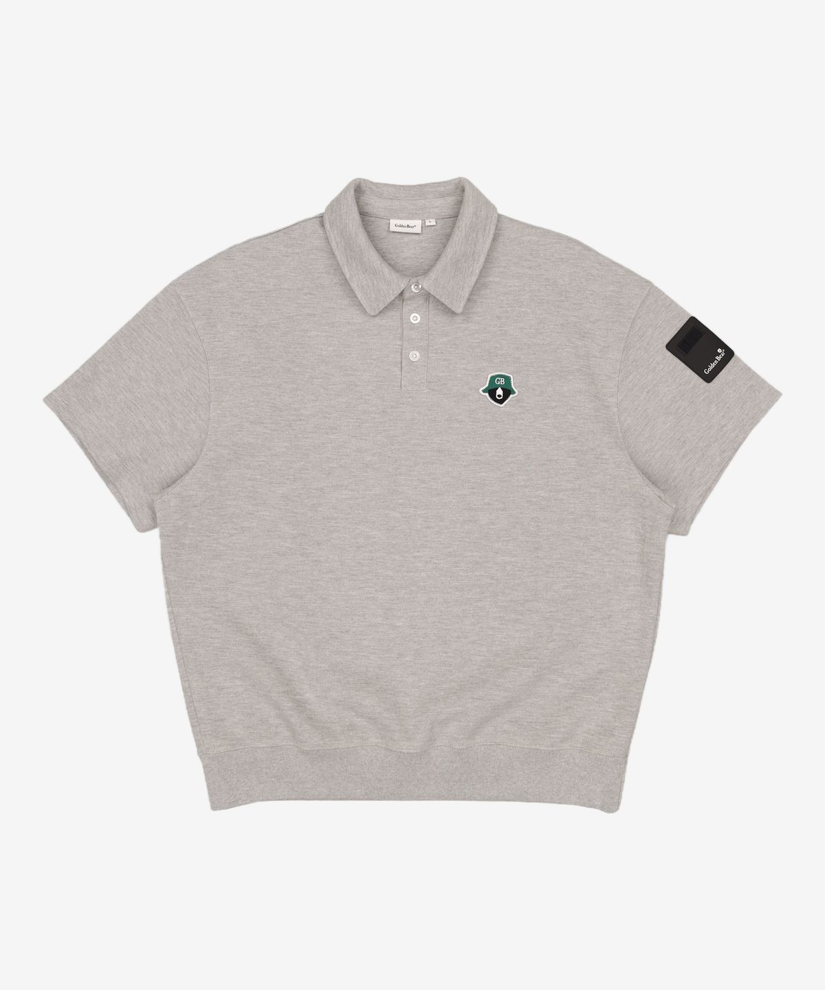 골든베어(GOLDEN BEAR) 1/2 Sleeves Polo Collar Sweatshirt_G4TAM25191GYX L