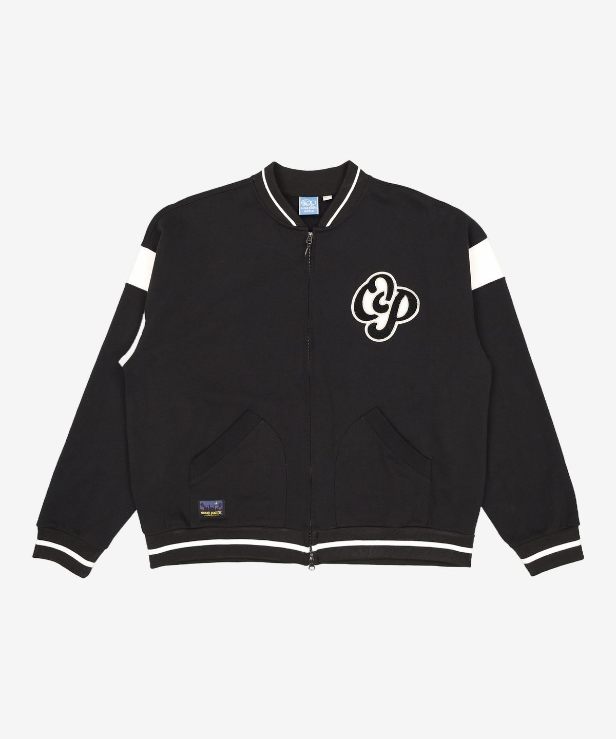 오션퍼시픽(OCEANPACIFIC) OCEAN VARSITY LOGO SWEAT JACKET [2 COLOR] M