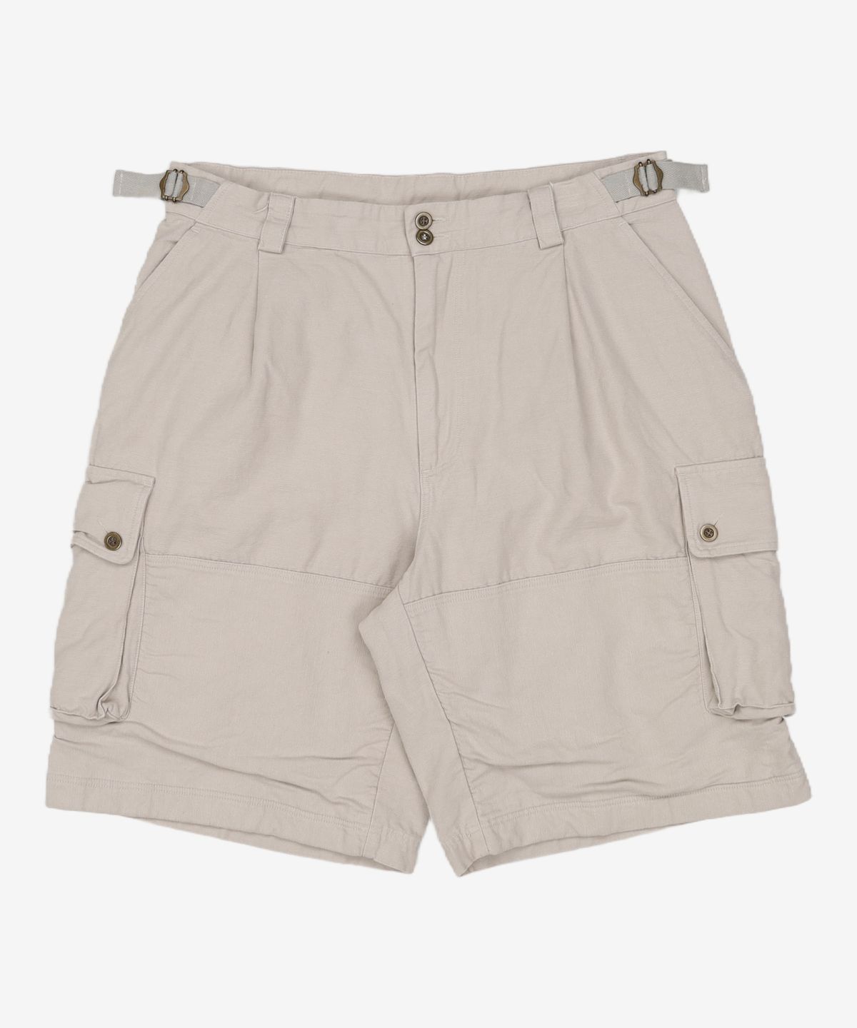 프리즘웍스(FRIZMWORKS) FRENCH ARMY BERMUDA PANTS _ LIGHT GRAY L