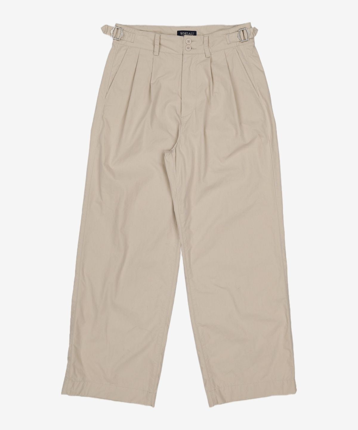 후아유(WHO.A.U) Bizo Pintuck Cotton Nylon Pants(F) / WHTAE4994F M