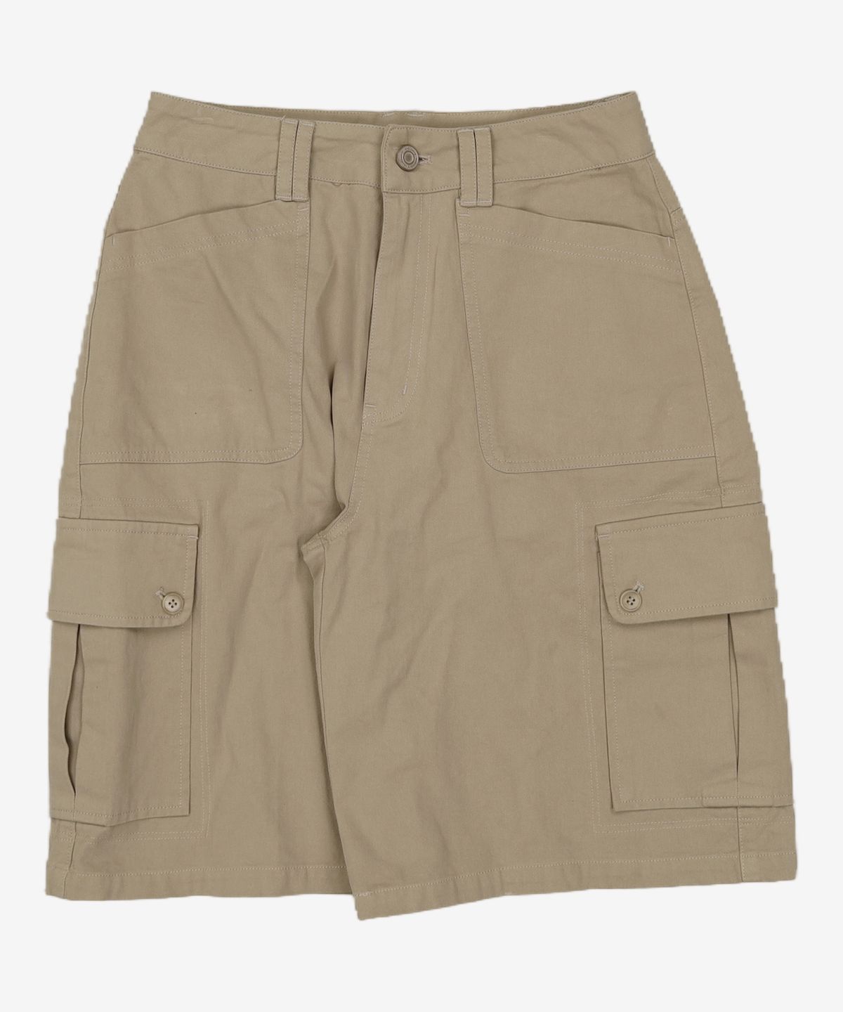 오디너리 홀리데이(ORDINARY HOLIDAY) CARGO WIDE BERMUDA PANTS [LIGHT KHAKI] OSS