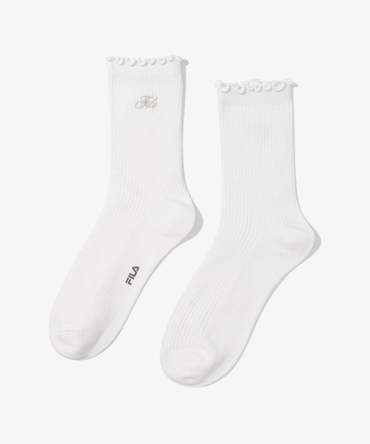 휠라(FILA) 우먼 프릴 삭스(FS263SC01F001175)
