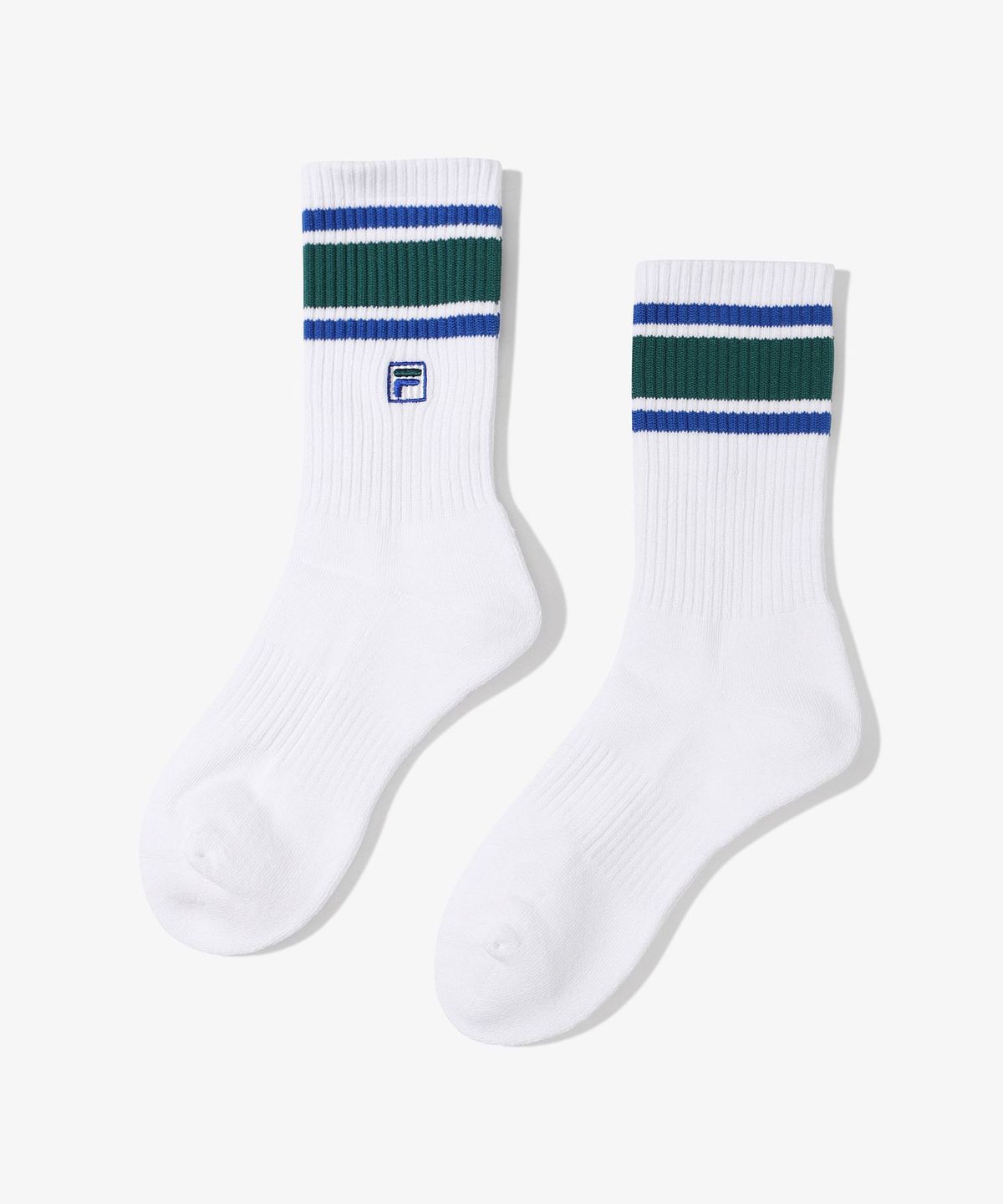 휠라(FILA) 유니 F박스 스트라이프 크루삭스(FS263SC02X003496)