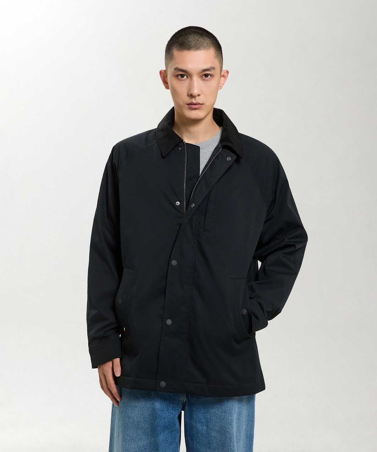 타미힐피거(TOMMY HILFIGER) 카라 패딩 자켓 (T12G6WOT702ML1DW5)