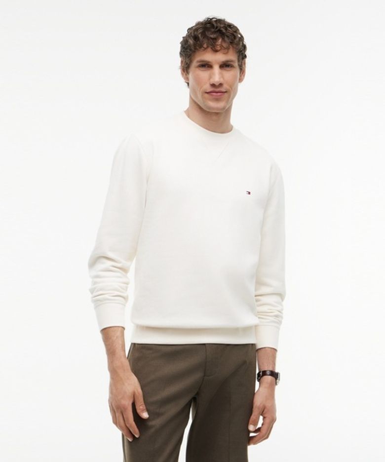 [UNISEX] 에센셜 플리스 크루넥 탑 (T12G7TPO840MT3Z00)