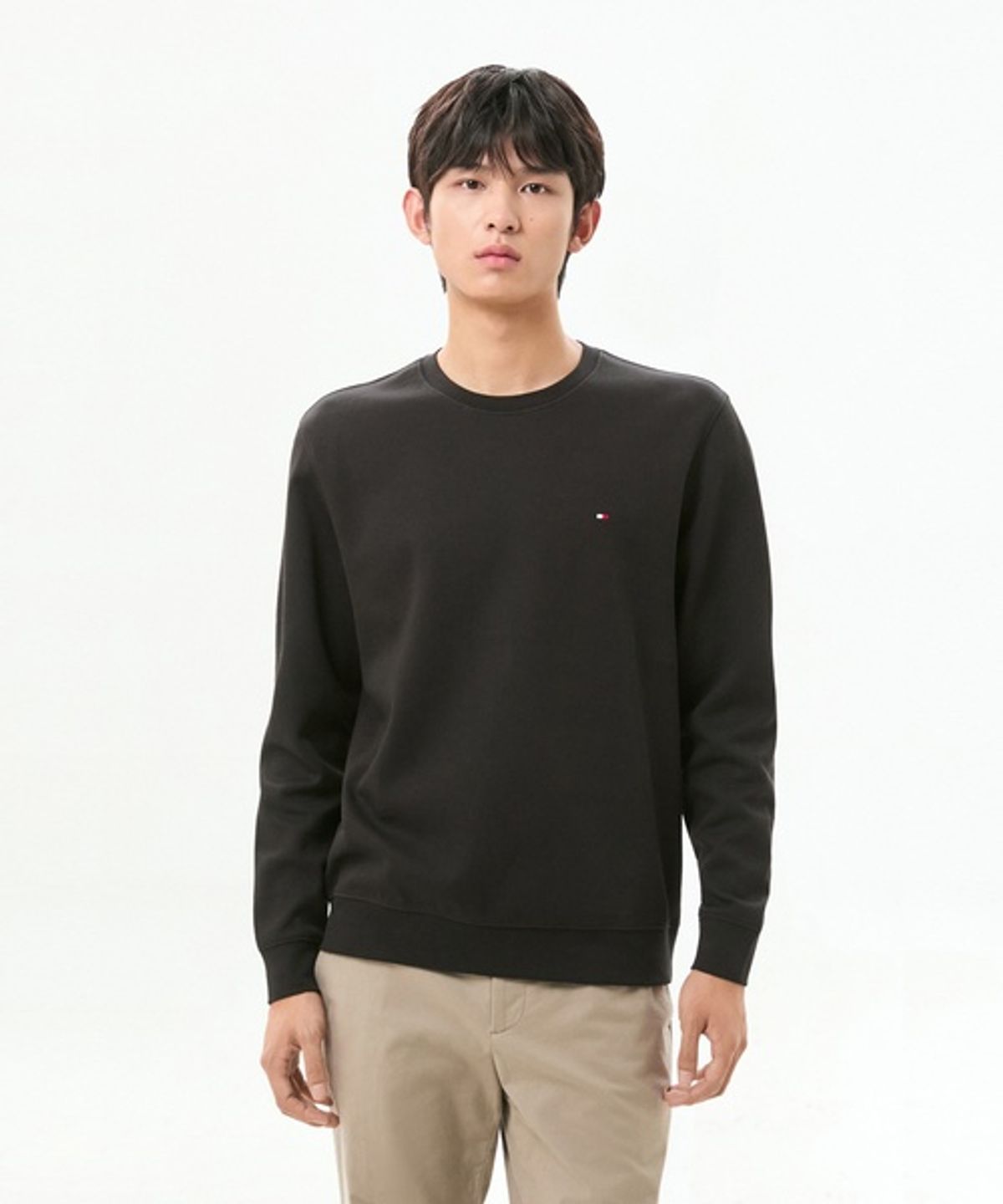 타미힐피거(TOMMY HILFIGER) 에센셜 인테크노 크루넥 스웨트 셔츠 (T12G6TPO020MT2BDS)