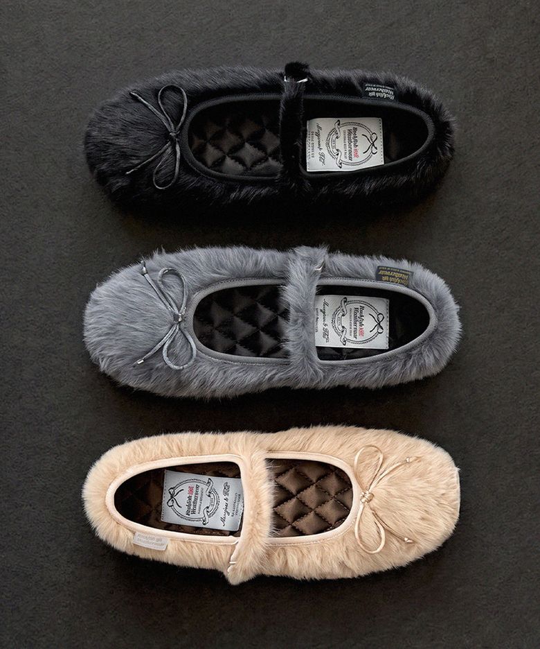 BELLA FUR MARYJANES - 6 colors