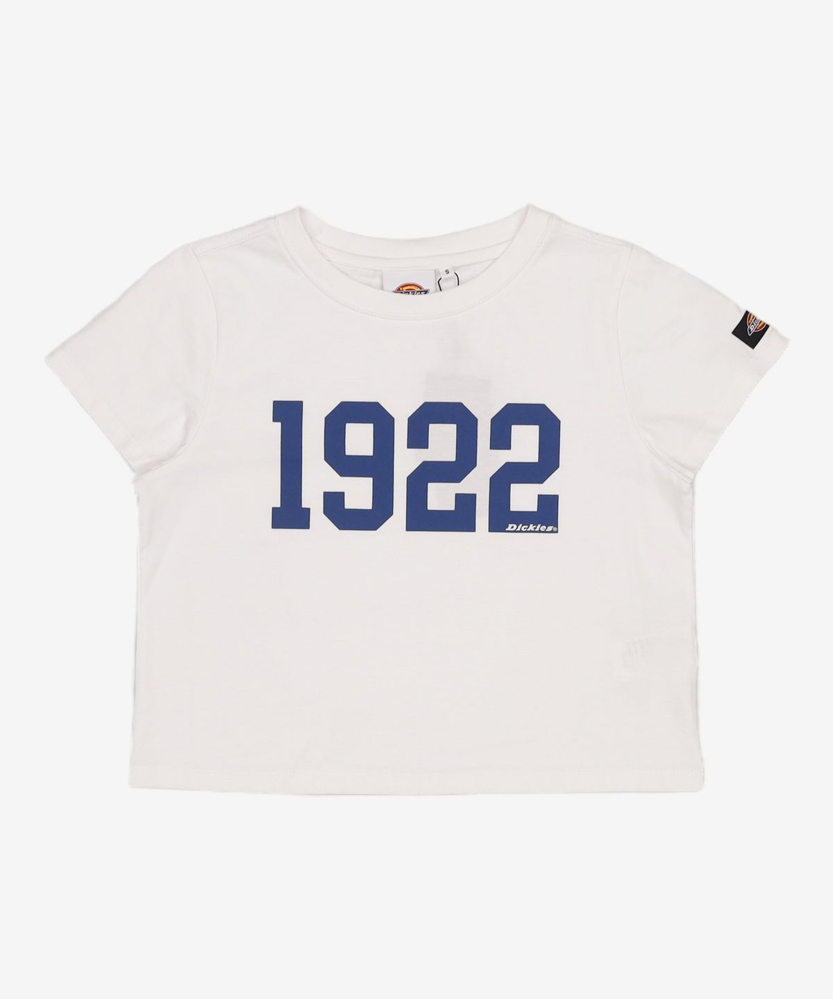 디키즈(DICKIES) 1922 크롭 티셔츠 White S