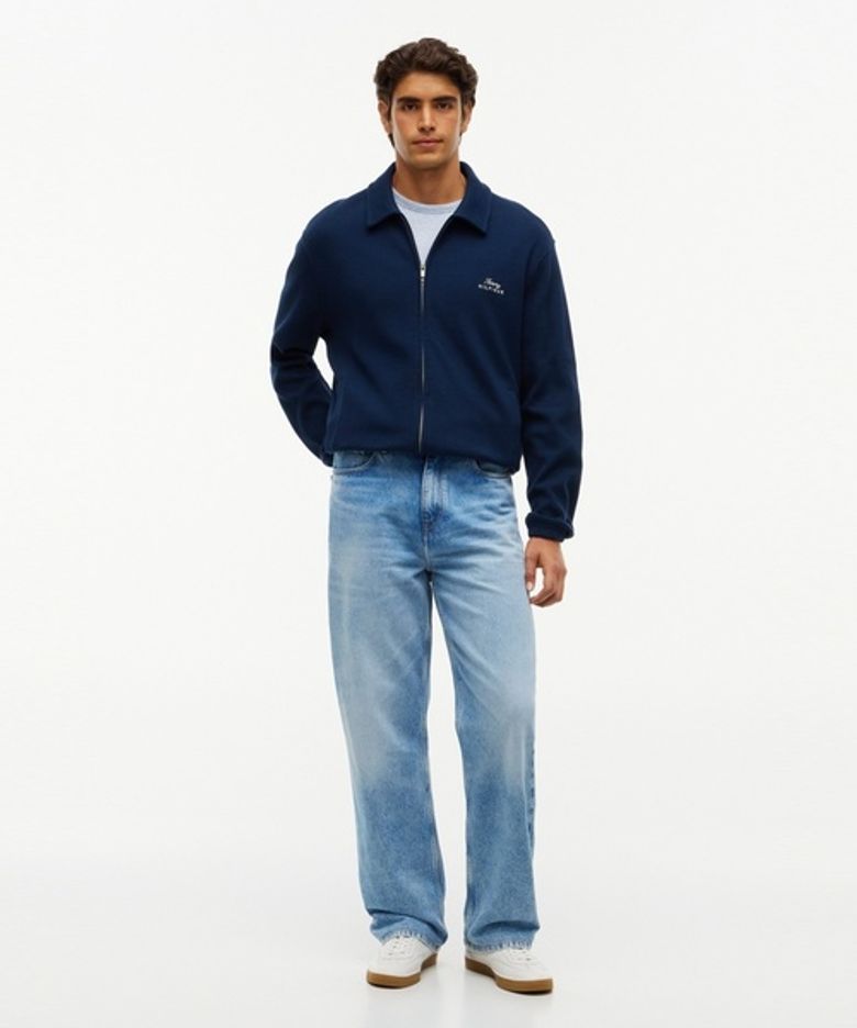 [Relaxed fit] 리버 코튼 데님 팬츠 (T12G6NPC390MT11BD)