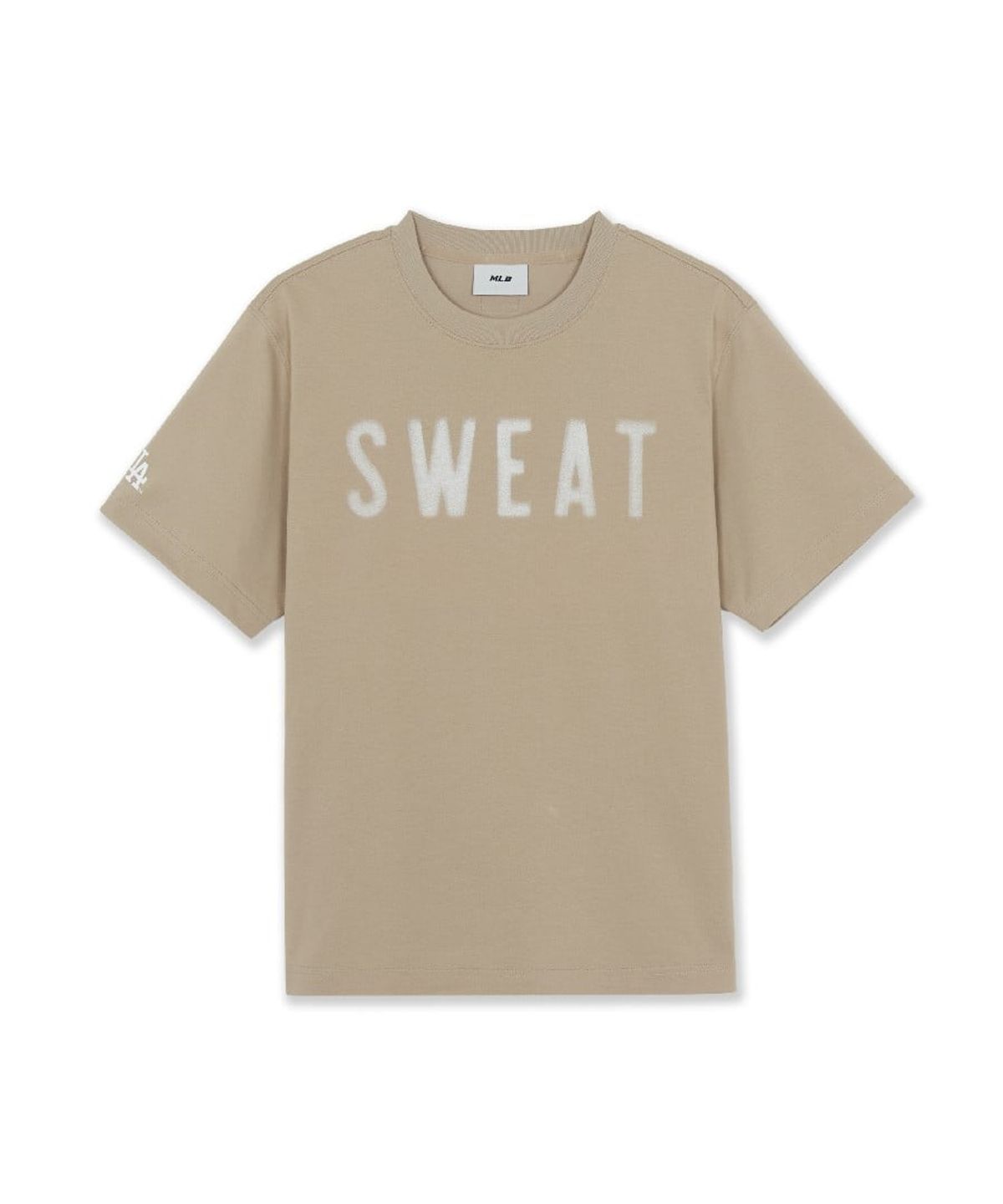 엠엘비(MLB) MLB X KIOF SWEAT 세미 오버핏 반팔 티셔츠 LA (Beige)