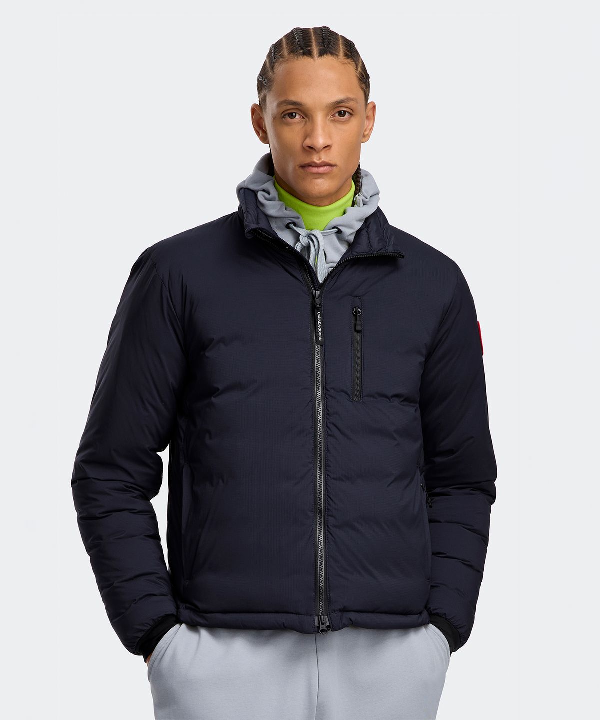 캐나다구스(CANADAGOOSE) 남성 롯지 자켓(Light Navy)_Q265AMDC08LNN