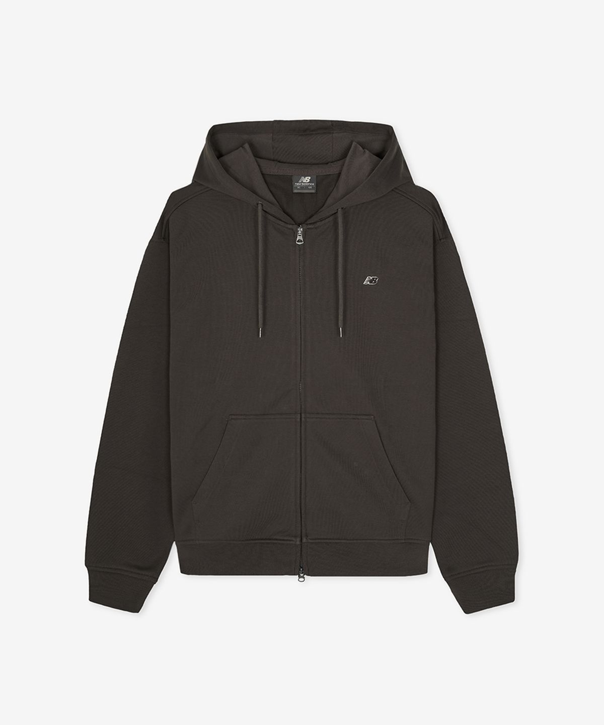 뉴발란스(NEW BALANCE) NBMDG41803 / UNI 에센셜 클래식 후드집업 (COCOA)