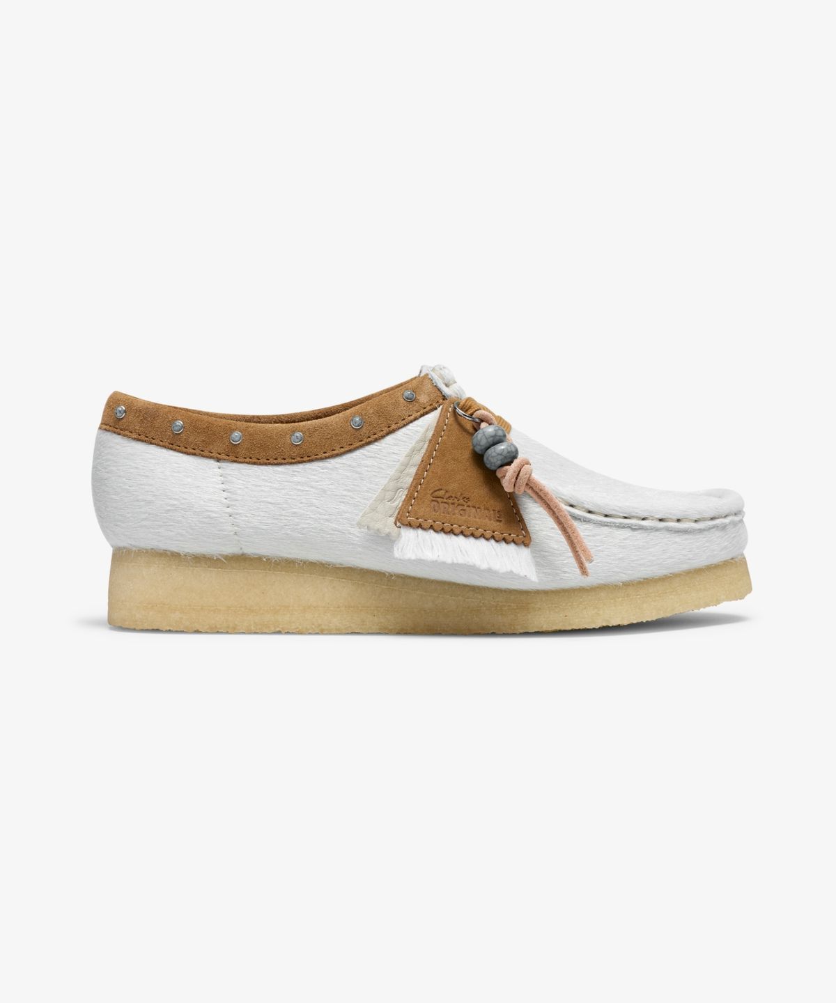 클락스 오리지널스(CLARKS ORIGINALS) (여성) 왈라비 - 오프 화이트 인터레스트 / 26328055