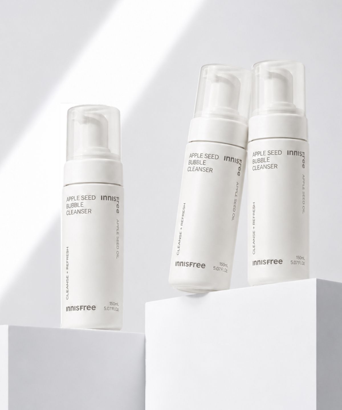 이니스프리(INNISFREE) 애플 씨드 버블 클렌저 150mL 3개