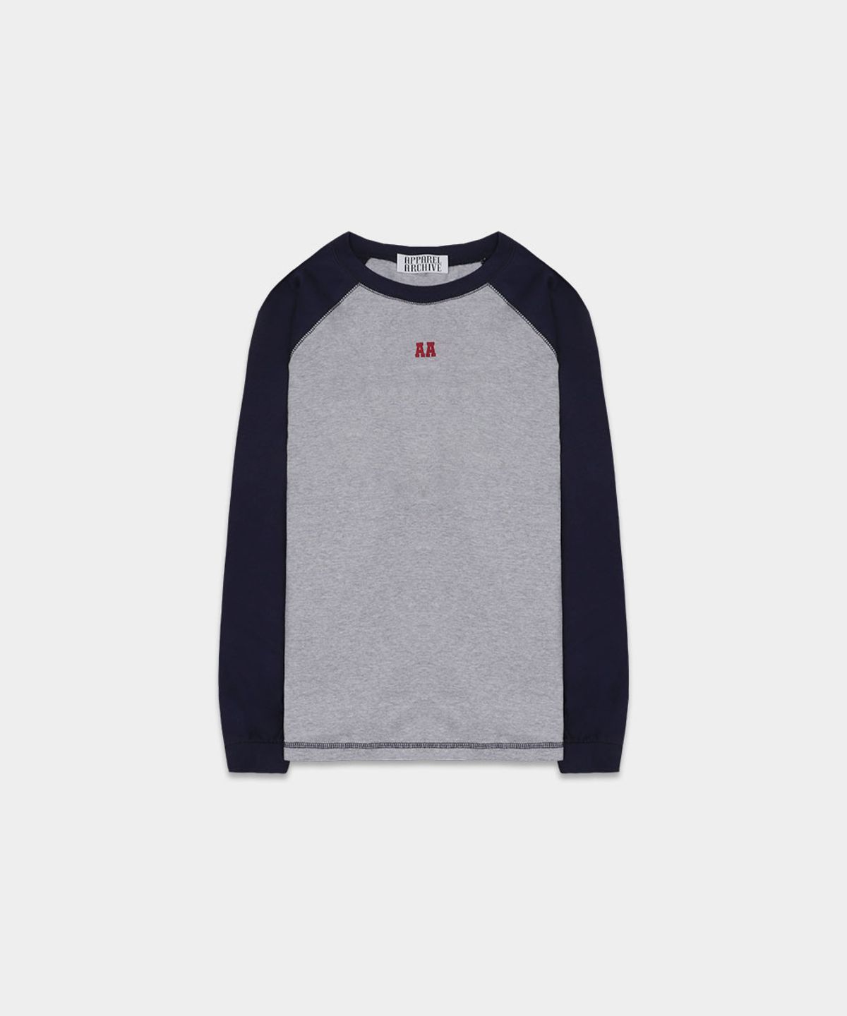 어패럴아카이브(APPAREL ARCHIVE) Fleur raglan tee - Melange