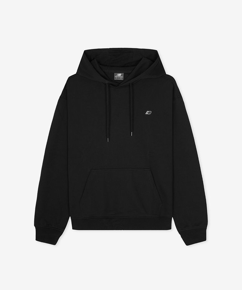 NBN0G41803 / UNI 에센셜 클래식 후드티 (BLACK)