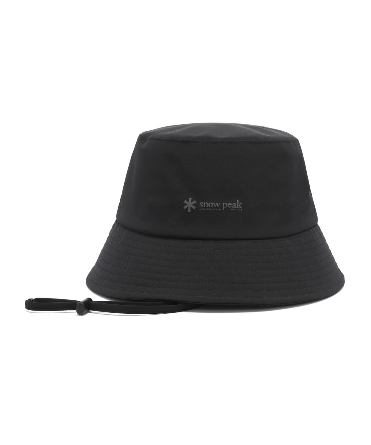 스노우피크 어패럴(SNOWPEAK APPAREL) 퍼텍스 방수햇 (S26FUTHA02) Black