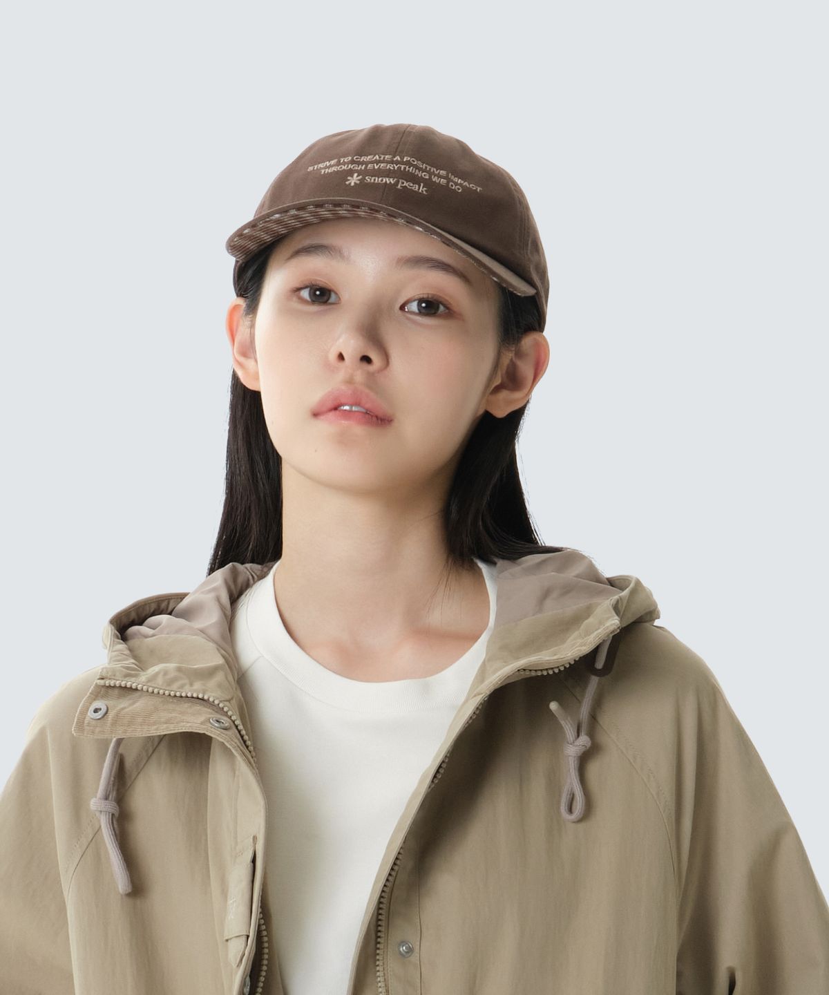 스노우피크 어패럴(SNOWPEAK APPAREL) 체크포인트 클랜드 볼캡 (S26FUFBC31) Brown