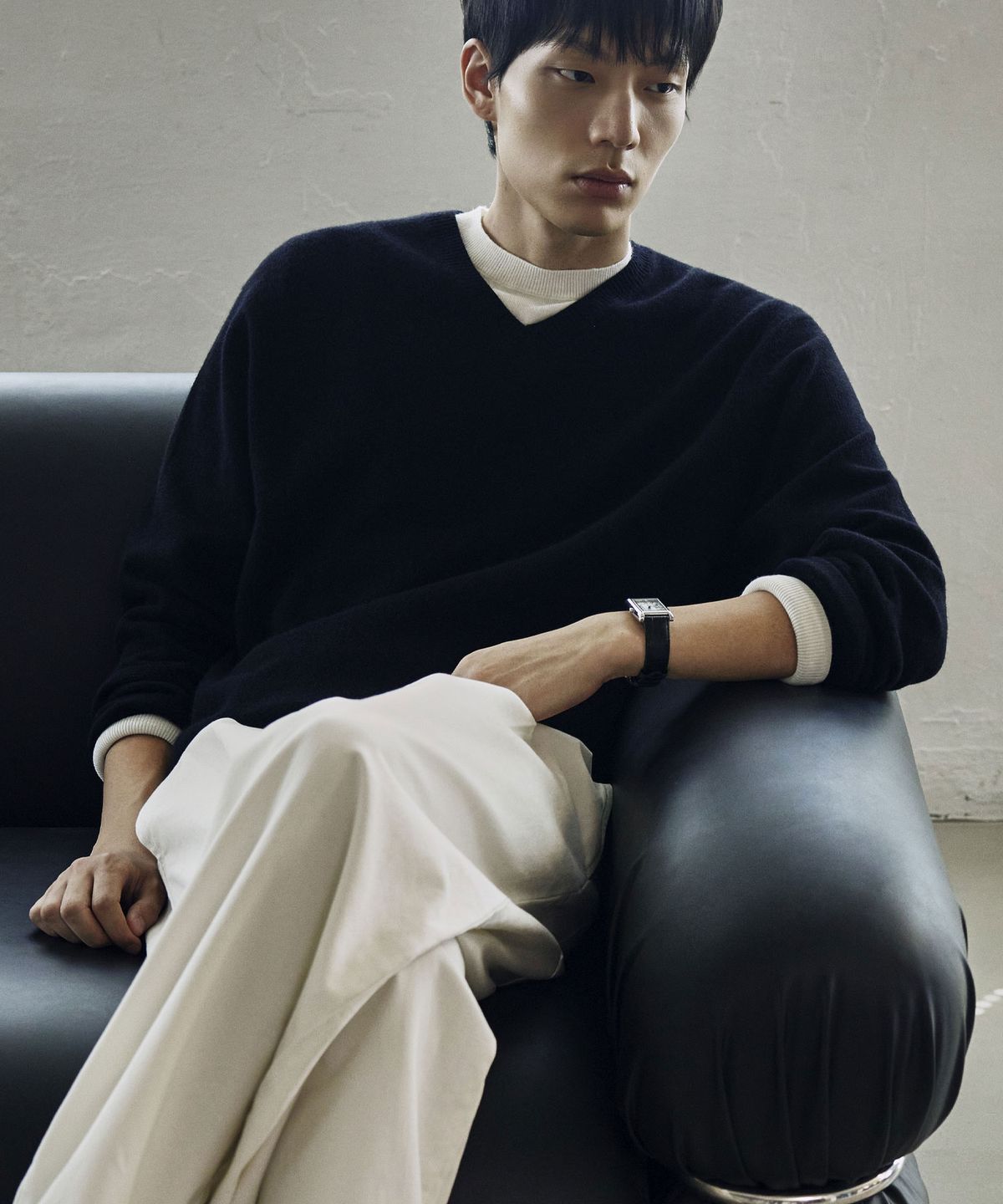 더니트컴퍼니(THEKNITCOMPANY) 울 캐시미어 브이넥 스웨터 7color