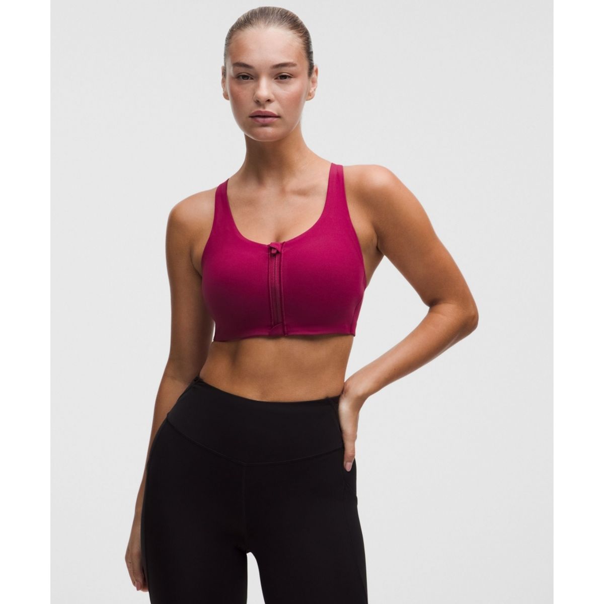 룰루레몬(LULULEMON) 에너지 브라 하이 서포트 지퍼 프런트 *하이 서포트, B–G컵