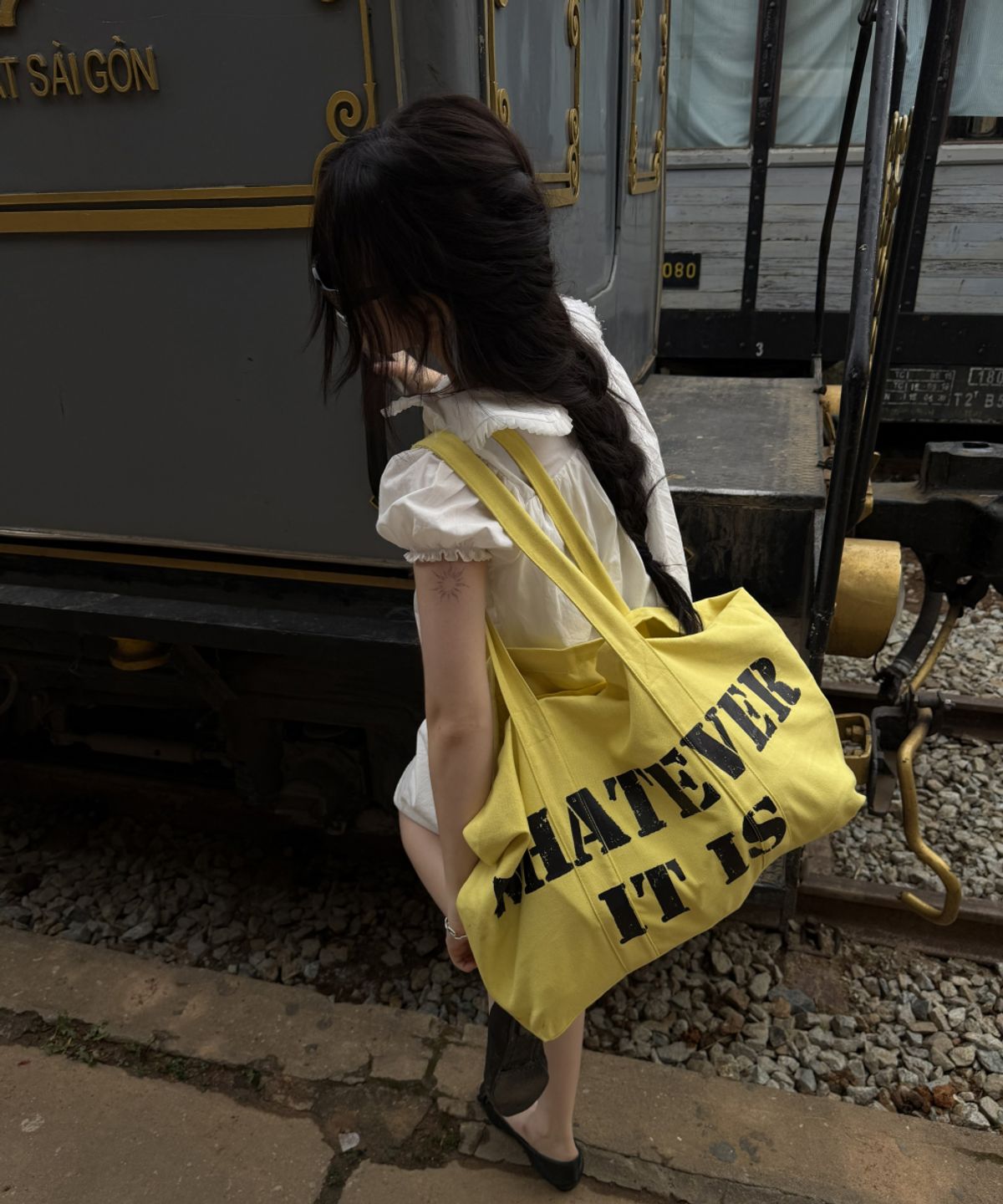 로긴 앤 로지(ROGIN N ROSIE) Whatever It Is Big Bag Butter