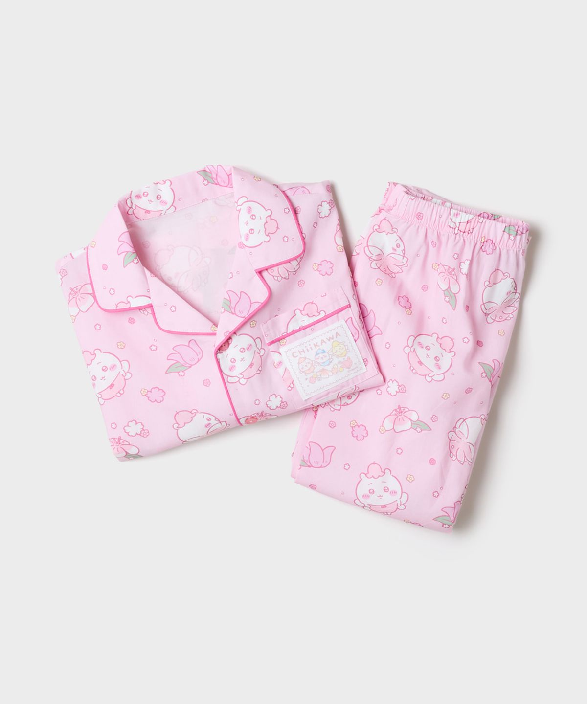 스파오 키즈(SPAO KIDS) [키즈] (먼작귀) 긴팔 파자마(Pink)_SPPPG49KU5
