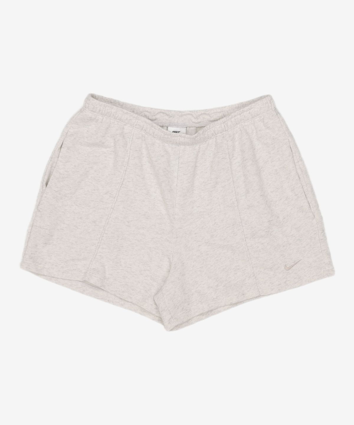 나이키(NIKE) 스포츠웨어 칠 테리 미드라이즈 4인치 프렌치 테리 쇼츠 W - 버치 헤더:라이트 오어우드 브라운 / HF6941-051 M