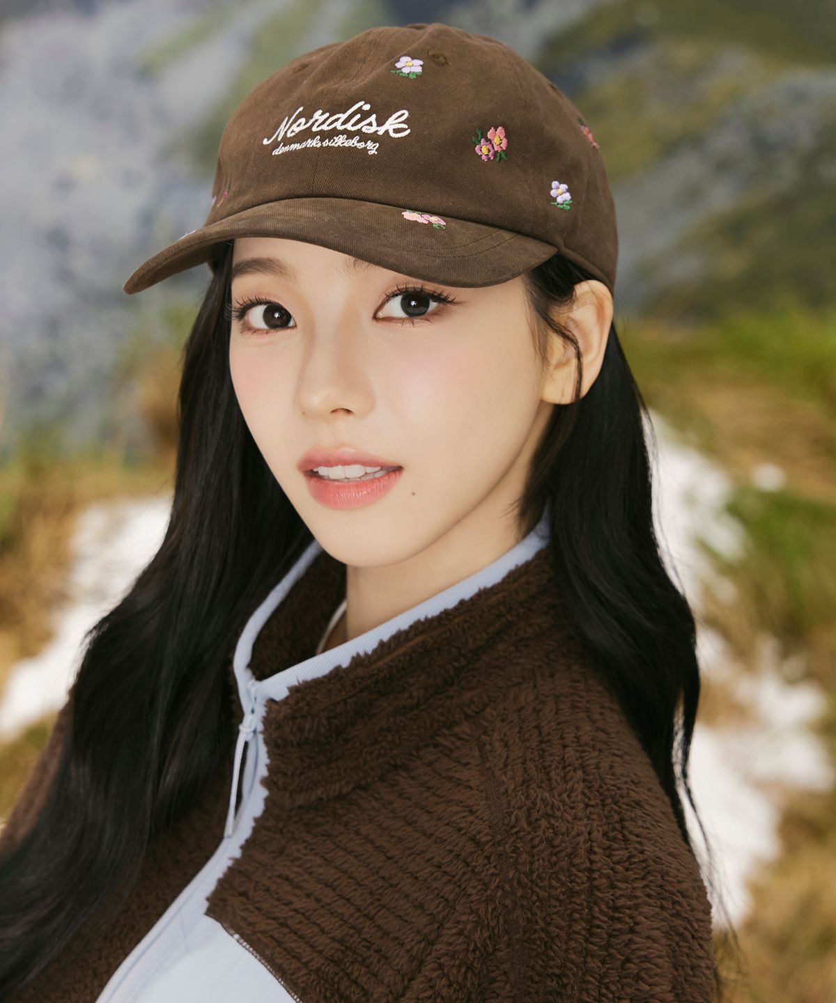 노르디스크(NORDISK) [어텀브리즈] 헤더 플라워 볼캡_Brown