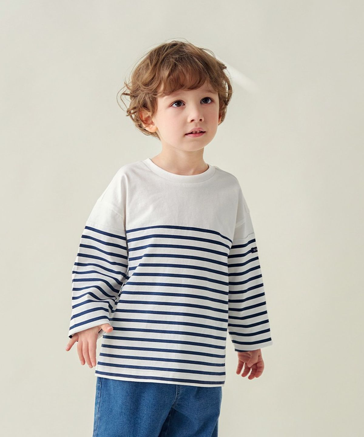 월튼키즈(WALTON KIDS) 마린스트라이프티셔츠