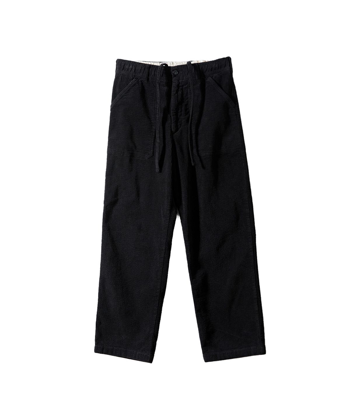 홀리선(HORLISUN) Cove Corduroy Loose Pants Black