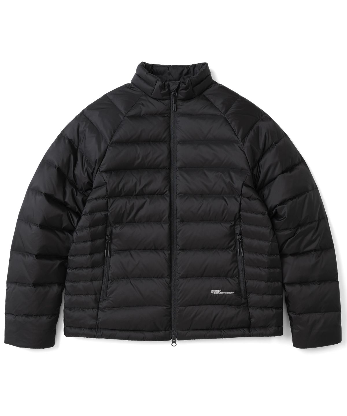 더콜디스트모먼트(THECOLDESTMOMENT) TCM slice fingerhole down jacket (black)