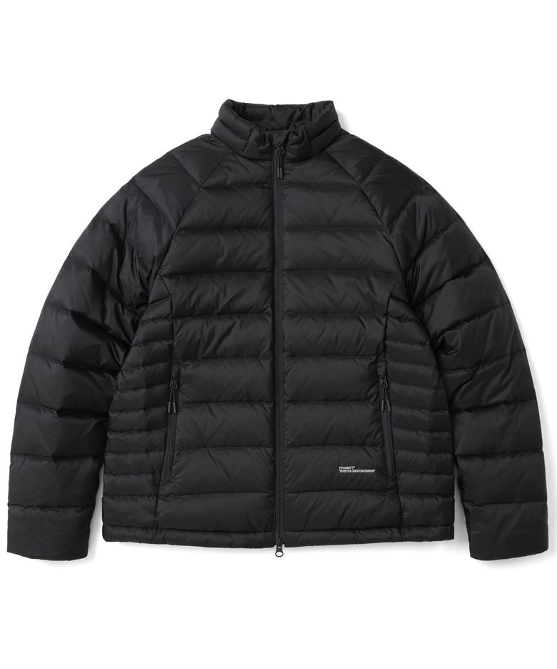 TCM slice fingerhole down jacket (black)