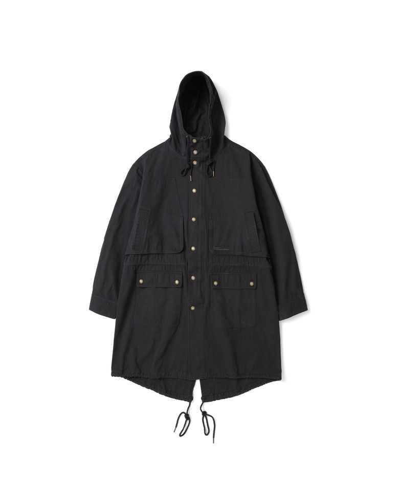 TCM logo snap field jacket (black)