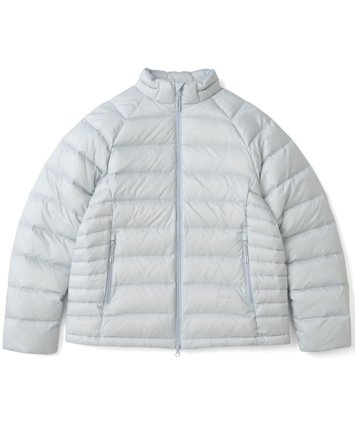 더콜디스트모먼트(THECOLDESTMOMENT) TCM slice fingerhole down jacket (light grey)