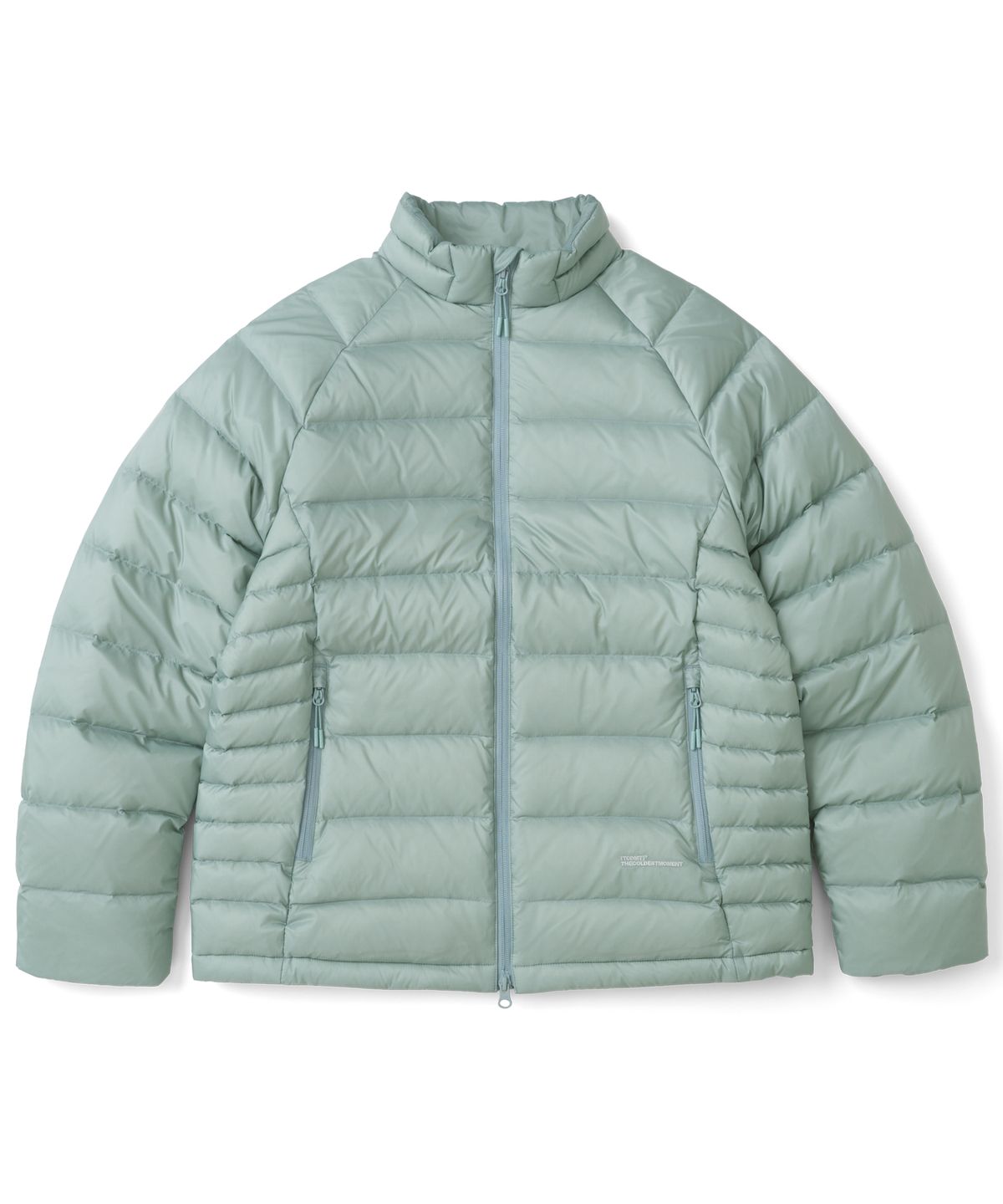 더콜디스트모먼트(THECOLDESTMOMENT) TCM slice fingerhole down jacket (mint)