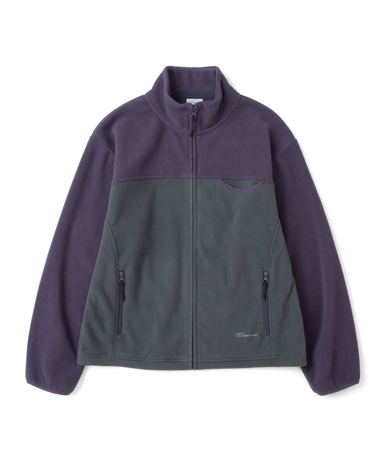 TCM two tone fleece jacket (charcoal)