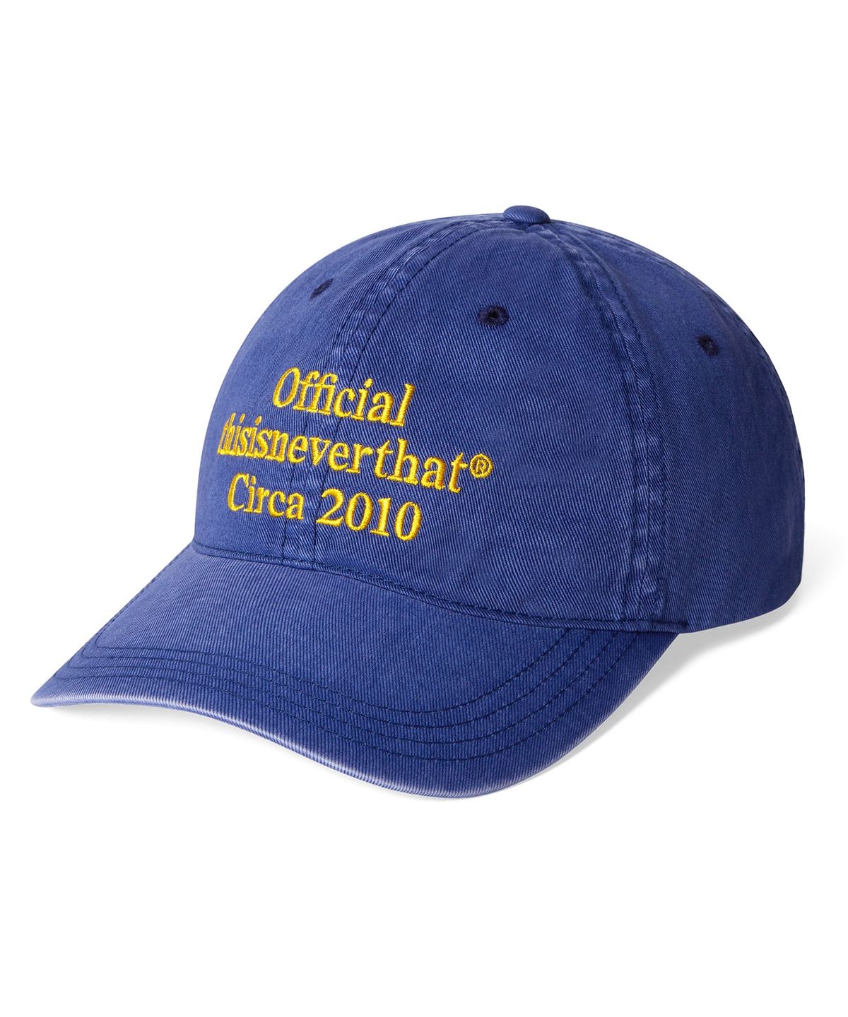 디스이즈네버댓(THISISNEVERTHAT) Overdyed Times Cap Royal