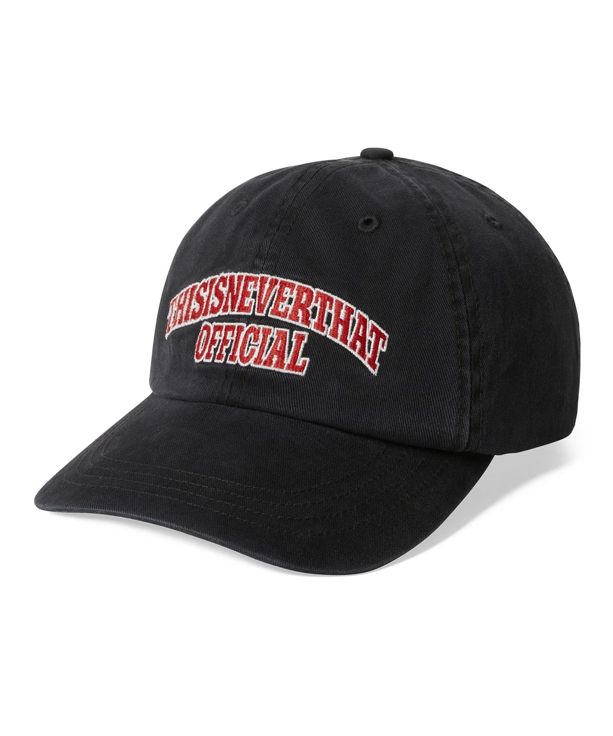 디스이즈네버댓(THISISNEVERTHAT) Arch-Logo Cap Black