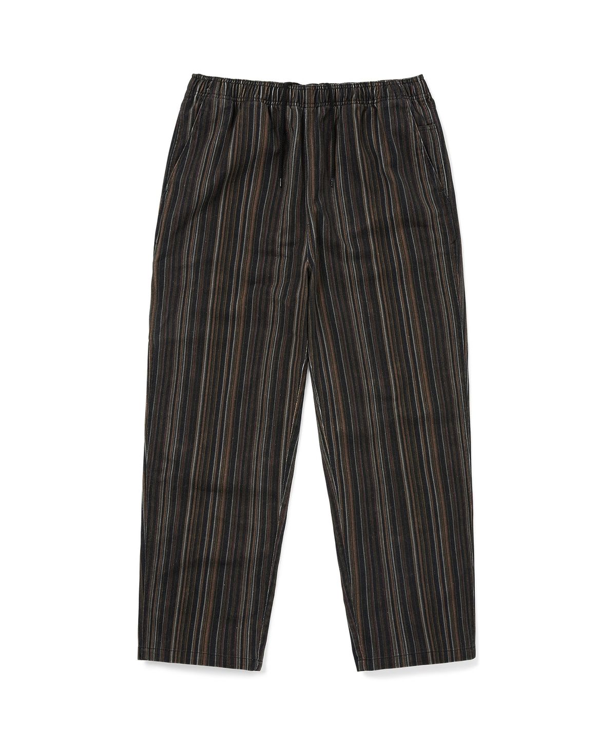 디스이즈네버댓(THISISNEVERTHAT) Striped Flow Pant Black