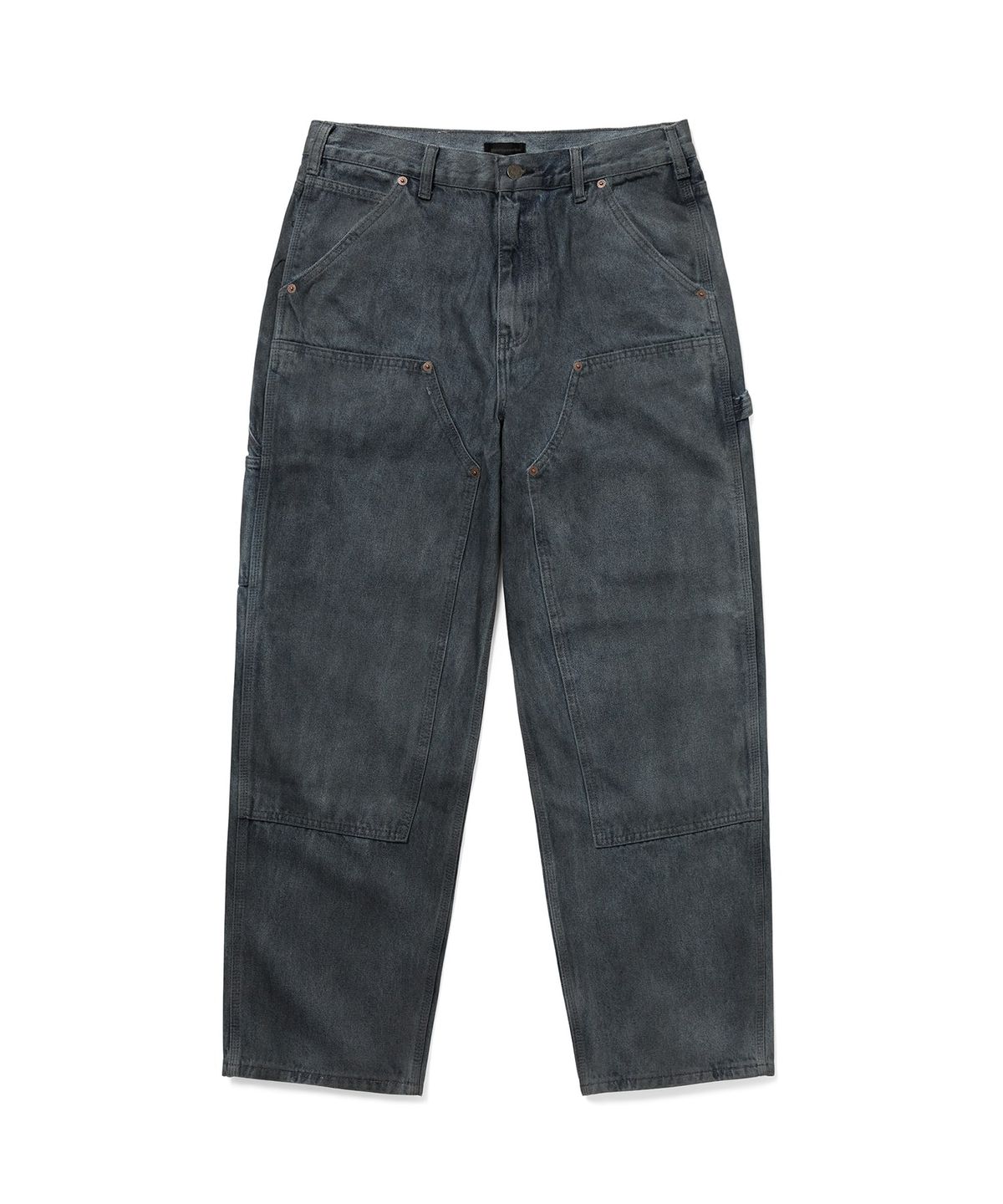 디스이즈네버댓(THISISNEVERTHAT) Denim Double Knee Pant Navy