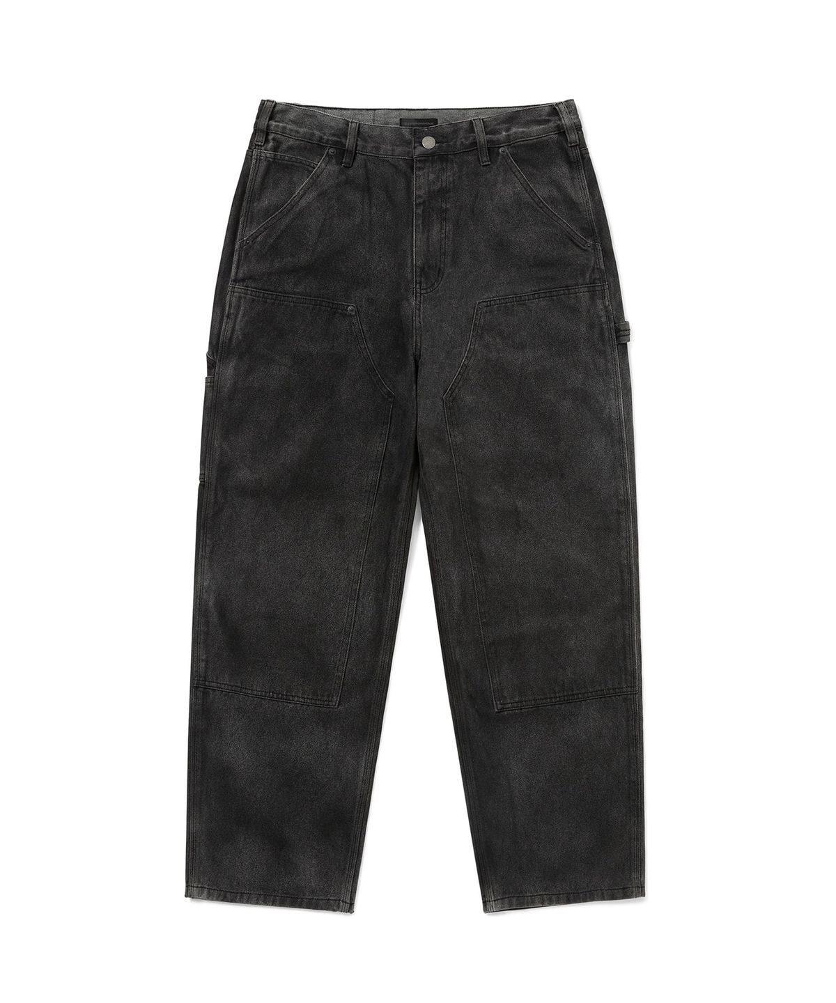 디스이즈네버댓(THISISNEVERTHAT) Denim Double Knee Pant Washed Black