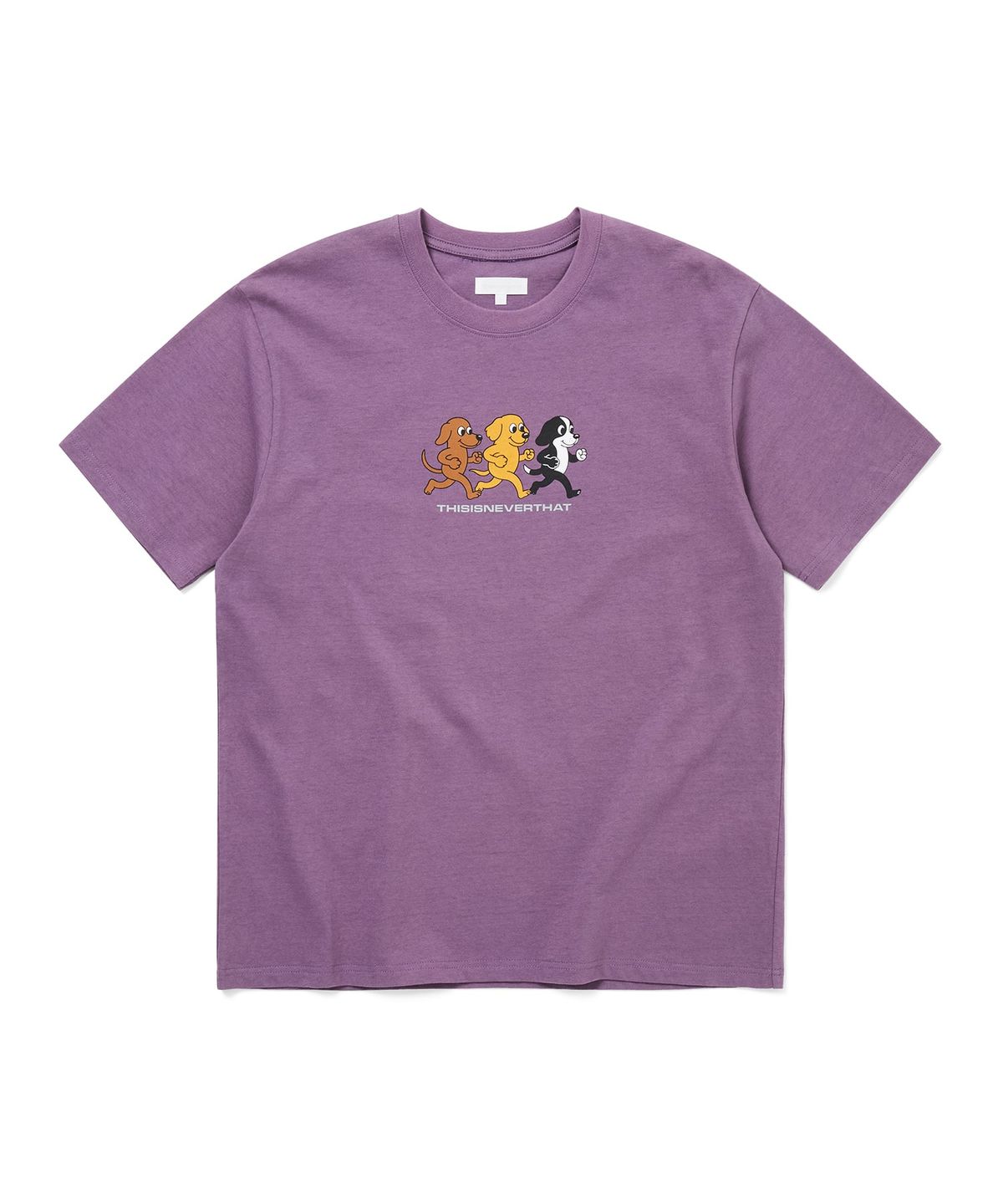 디스이즈네버댓(THISISNEVERTHAT) Dogs Tee Dark Ruby