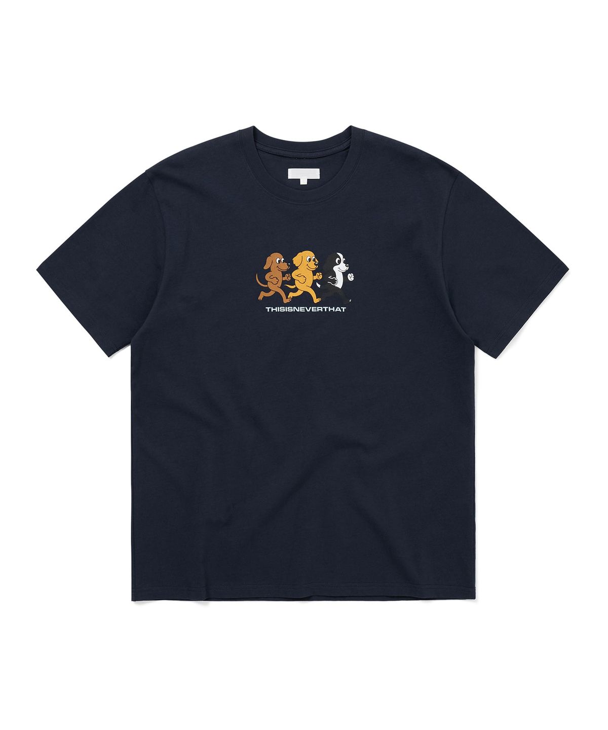 디스이즈네버댓(THISISNEVERTHAT) Dogs Tee Navy