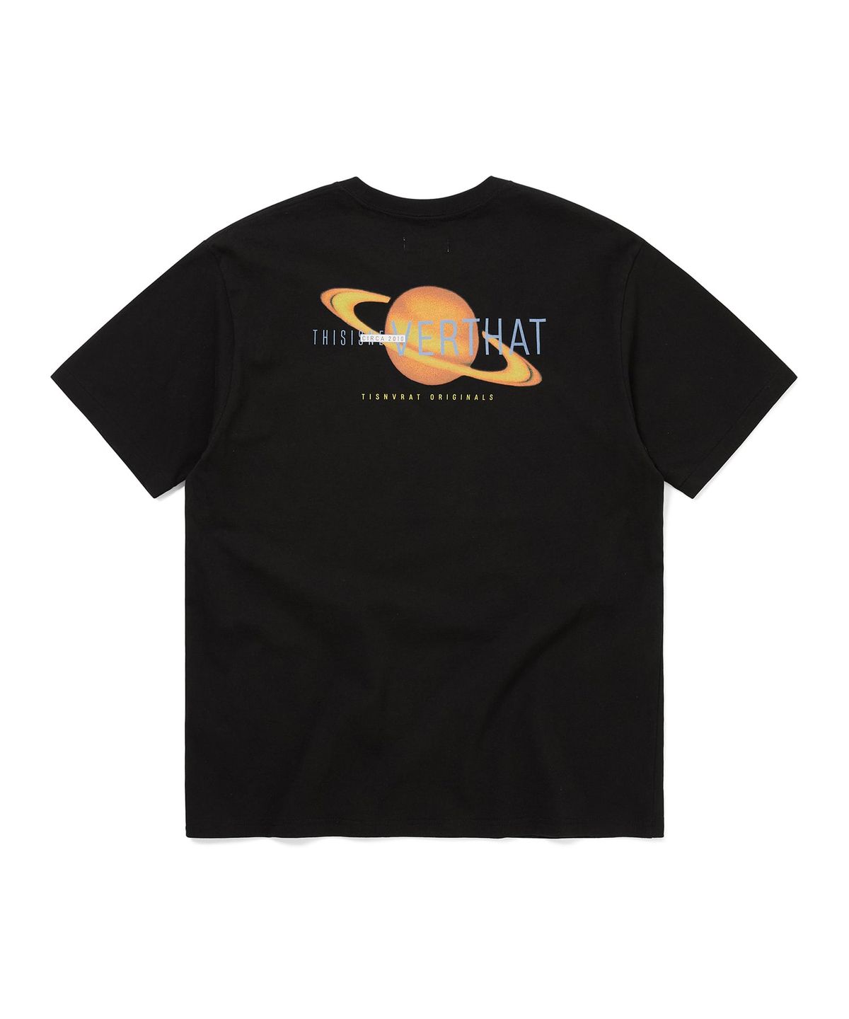 디스이즈네버댓(THISISNEVERTHAT) Saturn Tee Black