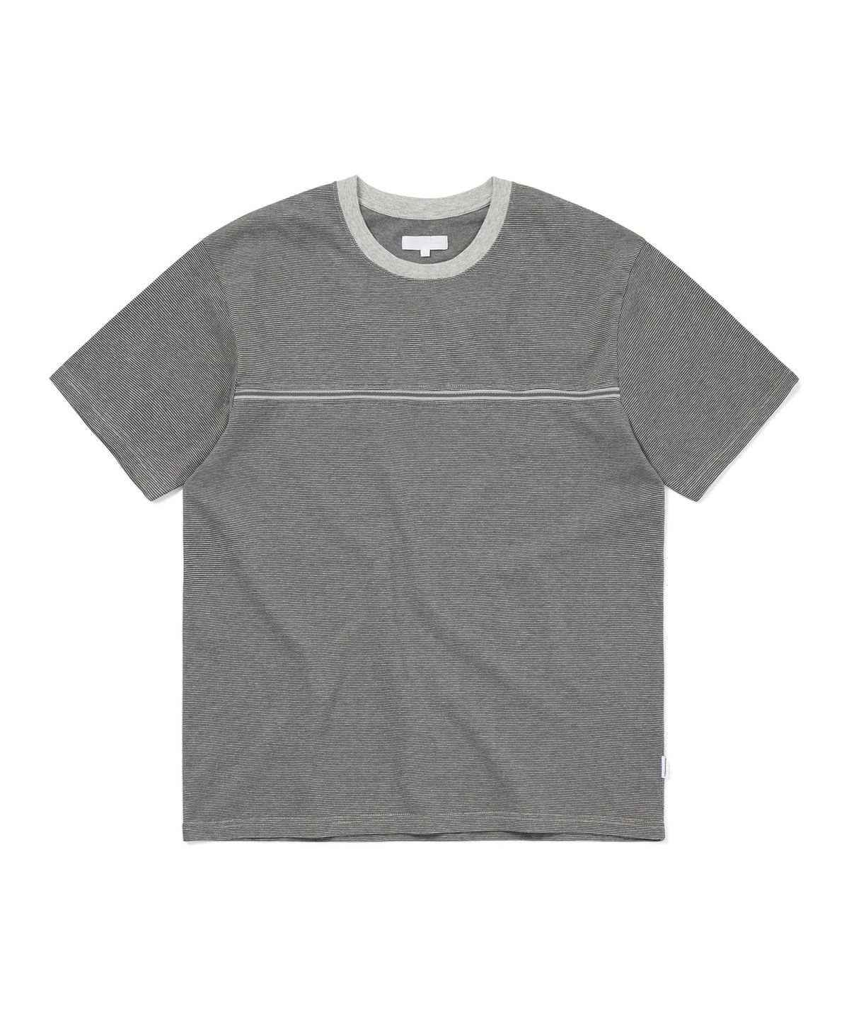 디스이즈네버댓(THISISNEVERTHAT) Micro Striped Tee Grey