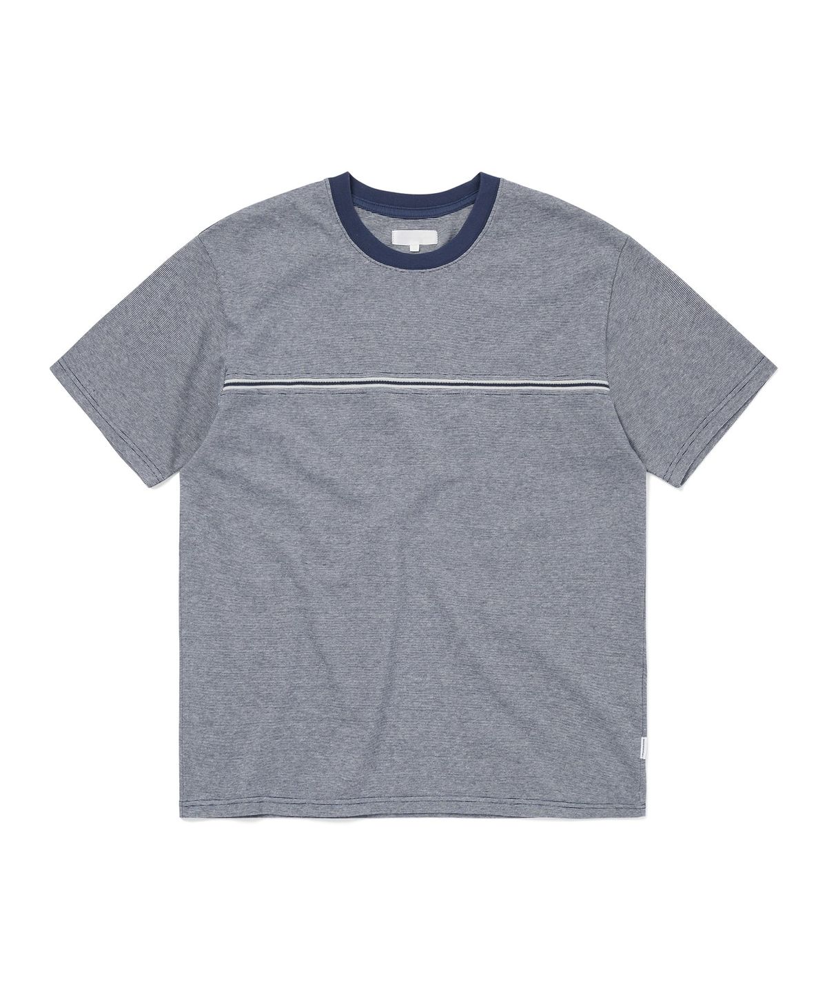 디스이즈네버댓(THISISNEVERTHAT) Micro Striped Tee Navy