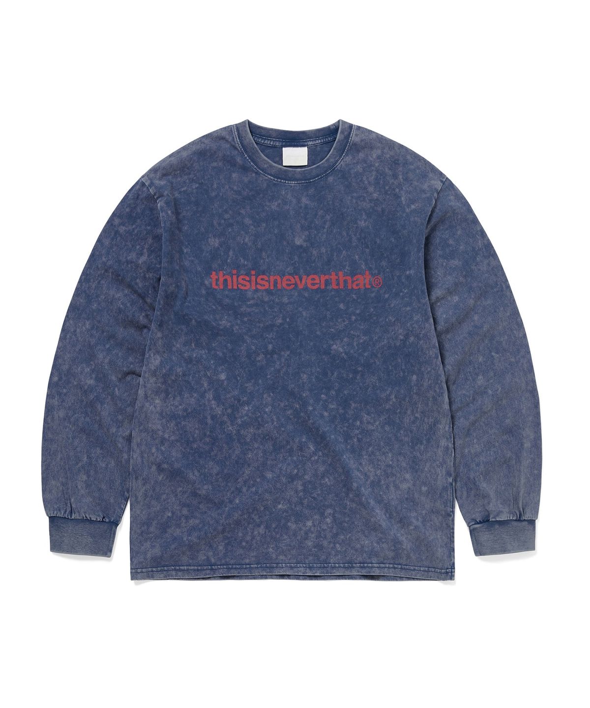 디스이즈네버댓(THISISNEVERTHAT) T-Logo L/S Tee Royal Blue