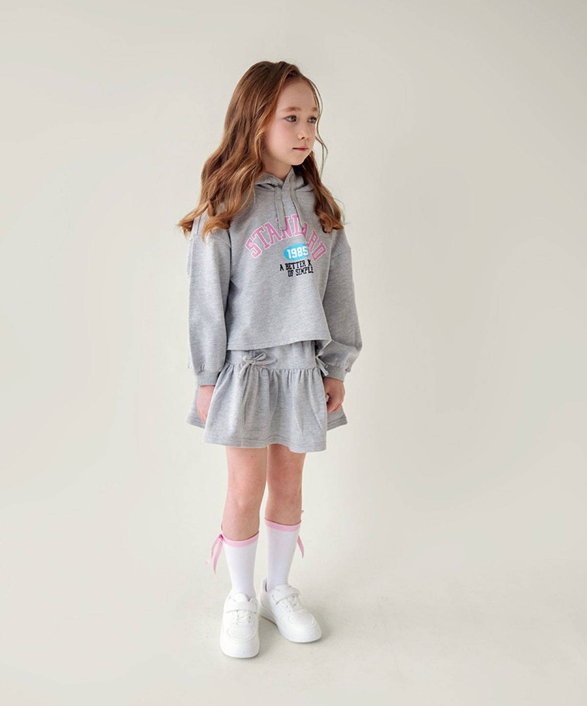 월튼키즈(WALTON KIDS) 스탠다드후디스커트상하복