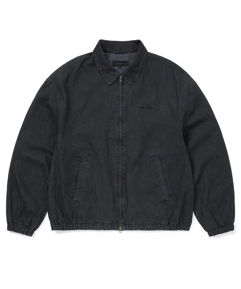 Denim Blouson Jacket Navy
